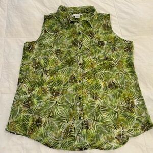 Liz Claiborne Sleeveless Blouse. Size XL